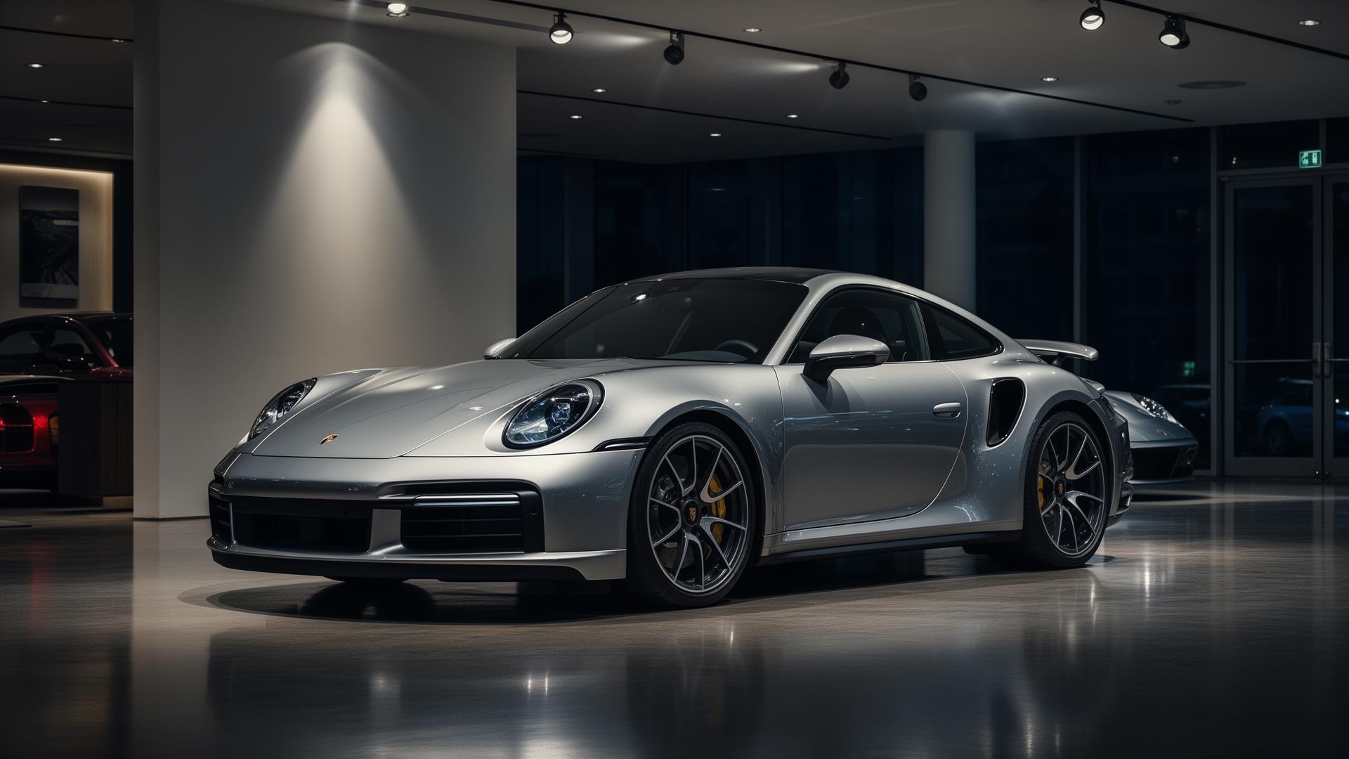 Porsche 911 Turbo S 2026 argent